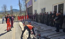 Mudurnu’da orman yangınına karşı tatbikatlı eğitim