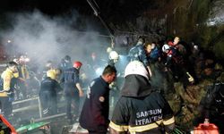 Samsun’da heyelan: Akaryakıt istasyonunda arama-kurtarma çalışması başlatıldı
