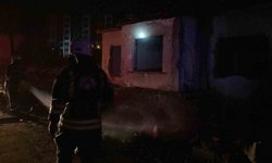 13 katlı binada yangın ihbarına giden itfaiye müstakil metruk evle karşılaştı