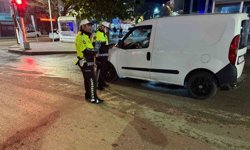 Çorum’da polis ekiplerinden ehliyet kemeri uygulaması