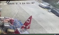 Kazada aracın altında kalmaktan son anda kurtuldu