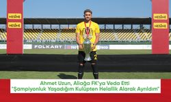 Ahmet Uzun, Aliağa FK’ya Veda Etti