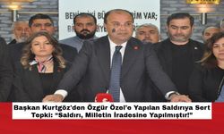 Başkan Kurtgöz'den Özgür Özel’e Yapılan Saldırıya Sert Tepki: “Saldırı, Milletin İradesine Yapılmıştır!”