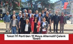 Tokat İYİ Parti'den 19 Mayıs Alternatif Çelenk Töreni