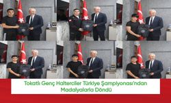 Tokatlı Genç Halterciler Türkiye Şampiyonası'ndan Madalyalarla Döndü