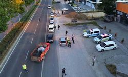 Dron destekli denetimler sürüyor