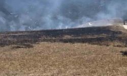 Karabük’te anız yangınında 1 dönüm tarım arazisi zarar gördü