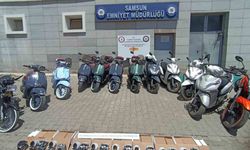 Samsun merkezli 6 ilde "motosikletlerde usulsüz silindir hacmi artışı" operasyonu: 12 gözaltı