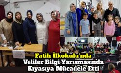 Fatih İlkokulu’nda Veliler Bilgi Yarışmasında Kıyasıya Mücadele Etti