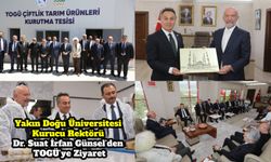 Yakın Doğu Üniversitesi Kurucu Rektörü Dr. Suat İrfan Günsel’den TOGÜ’ye Ziyaret