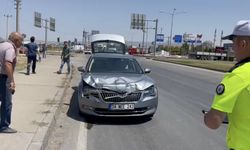 Çorum’da iki otomobil çarpıştı: 3 yaralı