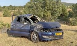 Kastamonu’da otomobil şarampole yuvarlandı: 1 ölü