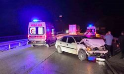 Kırıkkale’de iki otomobil çarpıştı: 4 yaralı