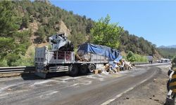 Niğde - Pozantı Karayolunda zincirleme tır kazası: 1 ölü, 2 yaralı