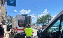 Sinop’ta otomobille motosiklet çarpıştı: 2 yaralı