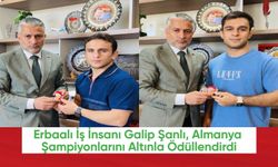 Almanya Şampiyonları Altınla Ödüllendirildi