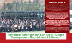 Turhalspor Taraftarından Sert Tepki