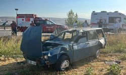 Amasya’da 2 otomobil çarpıştı: 5 yaralı