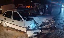 Kırıkkale’de otomobiller kafa kafaya çarpıştı: 3 yaralı