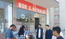 Niğde’de hırsızlık ve dolandırıcılığa karşı bilgilendirme çalışması yapıldı