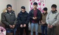 Bayburt’ta 5 düzensiz göçmen yakalandı