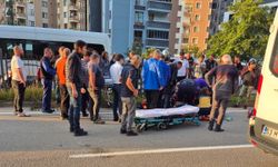 Rize’de kamyonetin çarptığı paramedik ağır yaralandı