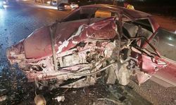 Amasya'da otomobiller çarpıştı: 1 ölü, 3 yaralı