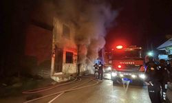 Bolu’da 2 katlı ahşap evde sobadan kaynaklı yangın çıktı: 1 yaralı