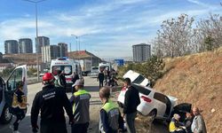 Kırıkkale'de iki otomobil çarpıştı: 8 yaralı