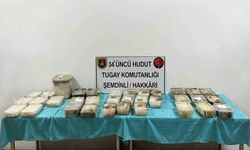 MSB: 'İran hudut hattında, 3 adet çuval içerisinde toplam 81.133 gram uyuşturucu madde tespit edildi'