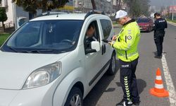 Ordu'da bir haftada 11 binden fazla araç ve sürücüsü denetlendi