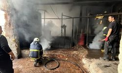 Sinop’ta sanayi sitesinde yangın paniği