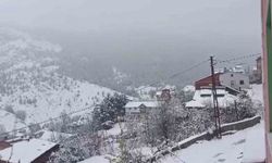 Sivas’ın yüksek kesimlerinde kar yağışı etkili oldu
