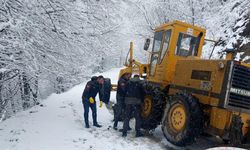 Almus'ta Karla Mücadele Gece Gündüz Devam Ediyor