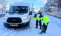 Reşadiye’de Okul Servislerine Sıkı Denetim