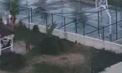 Ankara'da iki kardeşe saldıran pitbullun sahibinin, köpeğini tasmasız ve ağızlıksız gezdirdiği görüntüler ortaya çıktı