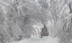 Bartın'da 30 köy yolu ulaşıma kapandı