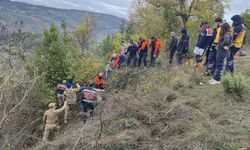Düştüğü çalılık mezarı oldu