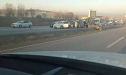 Elmadağ'da zincirleme kaza: 4 yaralı