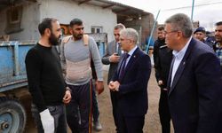 Halı saha kavgasının ardından Vali Çelik Kiledere'ye gitti