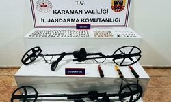 Karaman'da 334 adet tarihi sikke ele geçirildi: 4 tutuklama