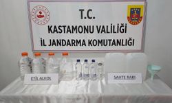Kastamonu'da yılbaşı öncesi kaçak alkol operasyonu
