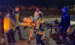 Kaza yapan alkollü sürücü, 'Gazeteci çekerse üflemem' diyerek, ekiplere zorluk çıkardı