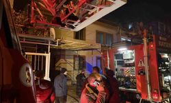 Mutfakta çıkan yangın korkuttu