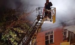 Samsun'da iki katlı evde yangın: 1 ölü