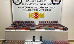 Samsun'da kaçak tütün ve elektronik sigara ürünleri ele geçirildi