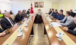 Sinop'ta kış mevsimi trafik tedbirleri toplantısı