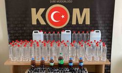 Sivas'ta kaçak alkol operasyonu