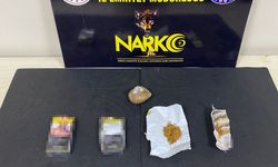 Uyuşturucu taciri köydeki evinde suçüstü yakalandı