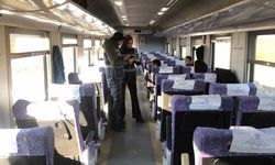 Yerköy'den geçen Güney Ekspres treninde polis denetimi